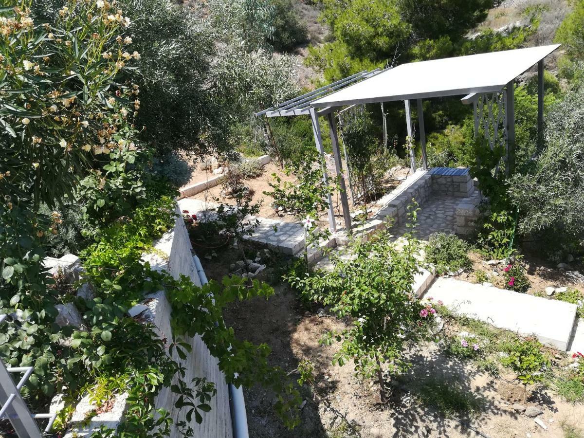 Villa Stone House In Olive Grove Tolón Exterior foto